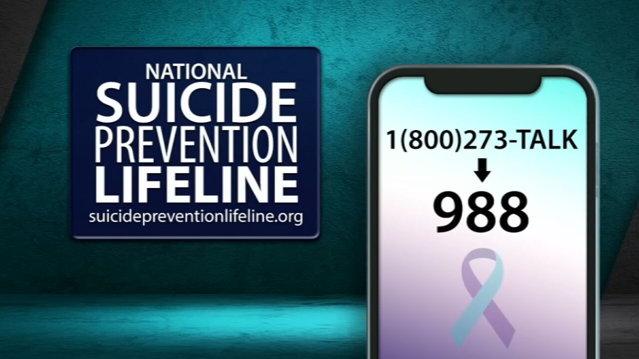 988 Suicide Prevention Lifeline